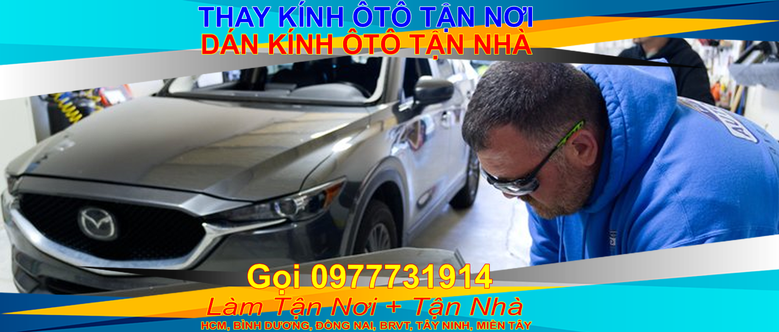 thay kính lái chắn gió ô tô sg hcm
