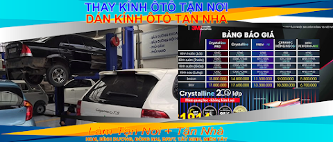 thay kính chắn gió xe hơi ô tô
