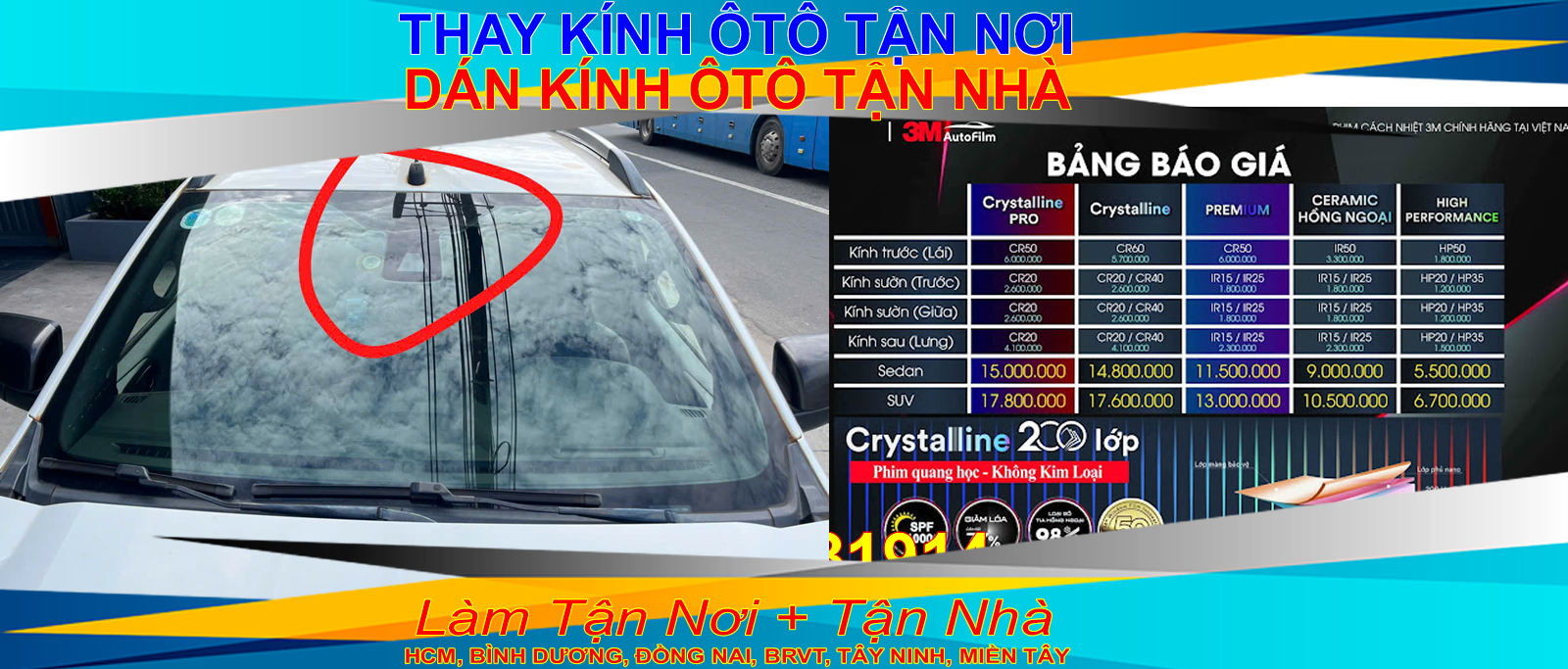 Thay kính ô tô