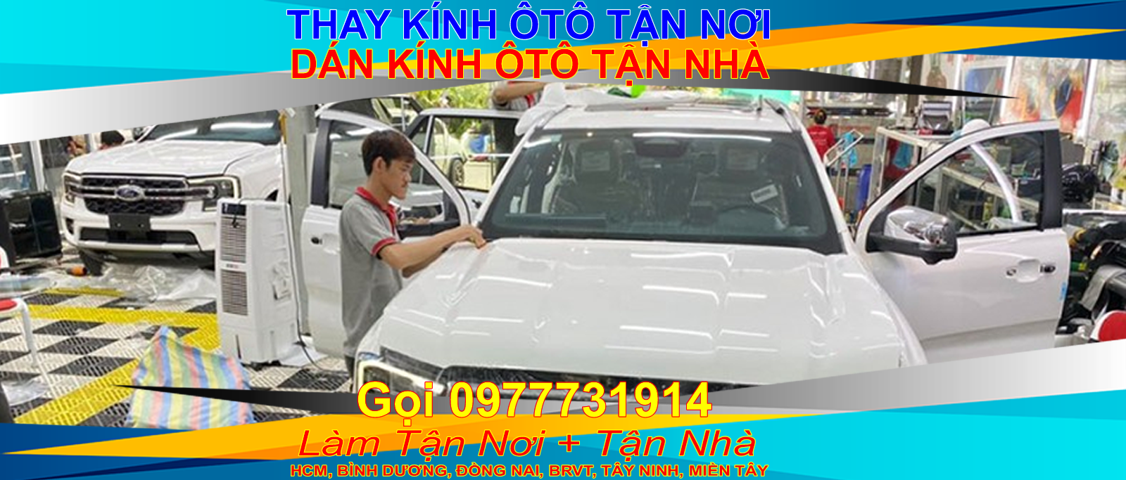 Thay kính xe hơi ô tô