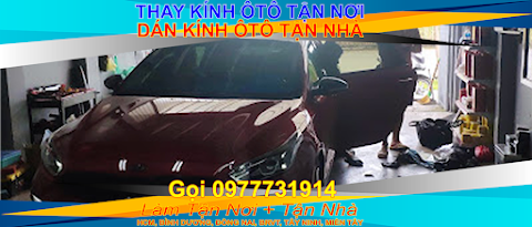 thay kính chắn gió xe hơi ô tô