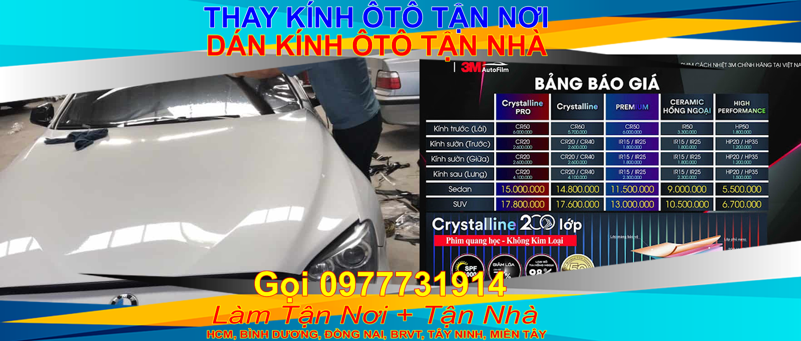 Thay kính ô tô